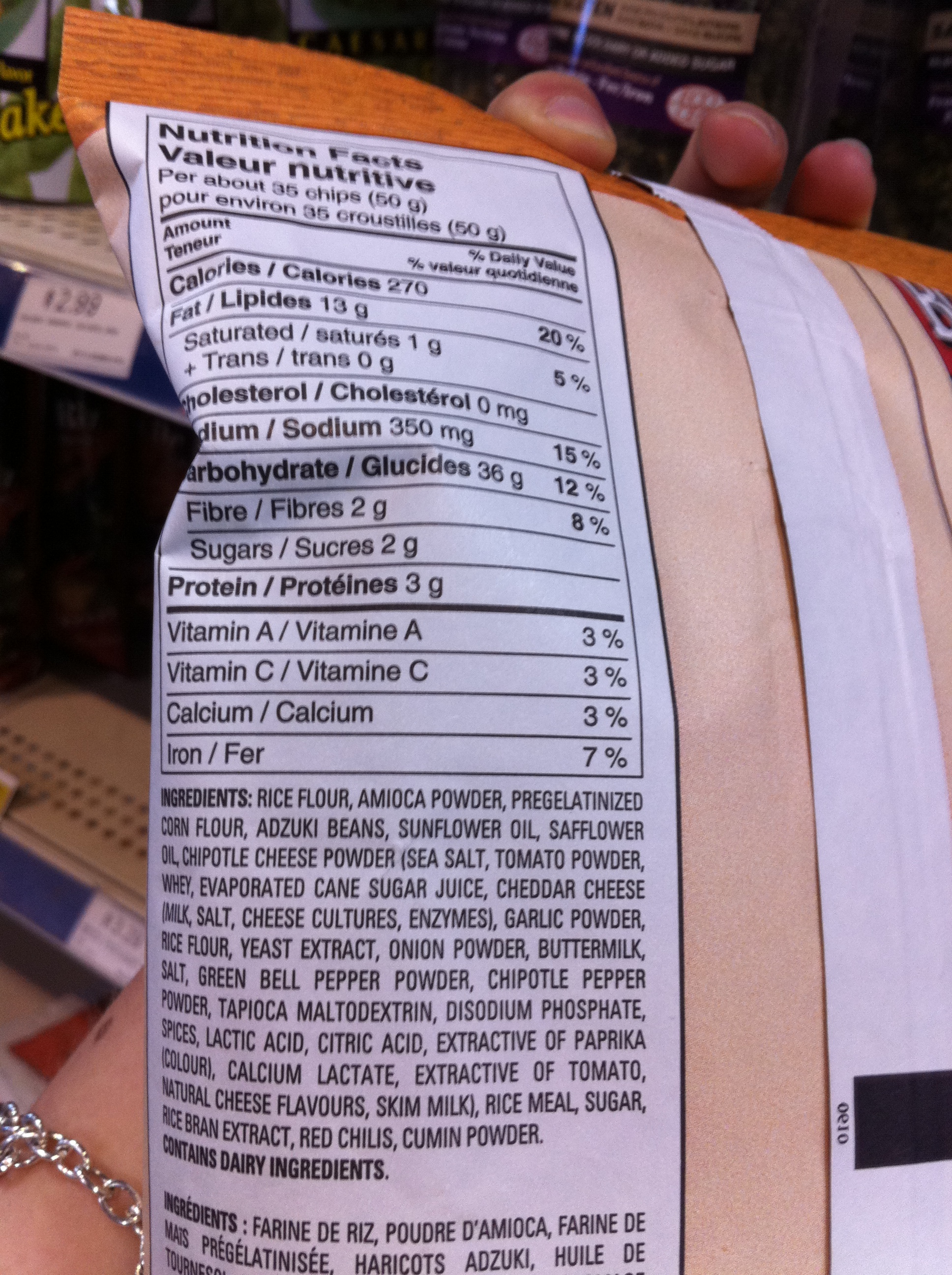 "Healthy" food products usually aren't