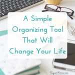 1 Simple Organizing Tool that will Change Your Life