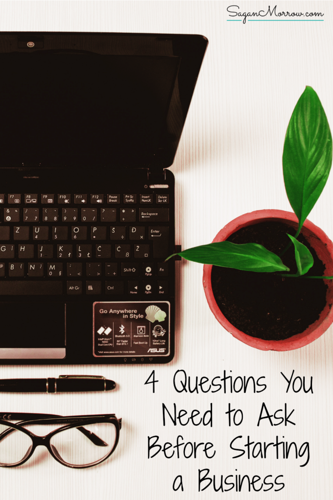 Is starting a small business right for YOU? Read this article to find out the top 4 questions you MUST ask yourself before launching your own business! ~ small business tips ~ being a small business owner ~ 