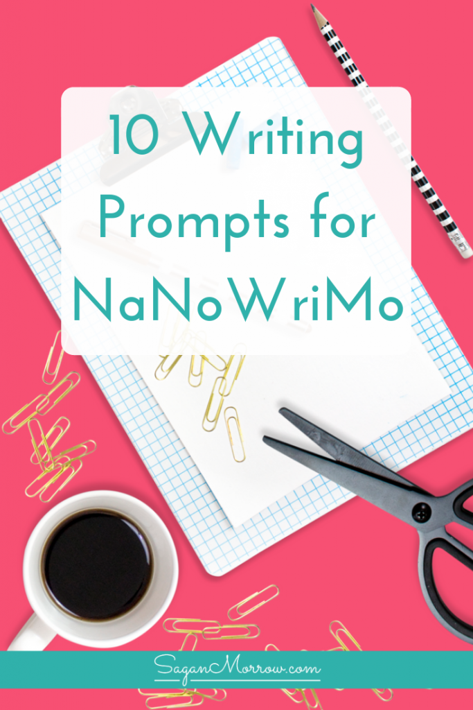 Succeed at National Novel Writing Month with these writing tips! This article features 10 writing prompts for NaNoWriMo, or for any time you need a little extra boost for character development and story ideas. ~ NaNoWriMo ideas ~ best writing prompts ~ novel writing ideas ~ story writing prompts ~