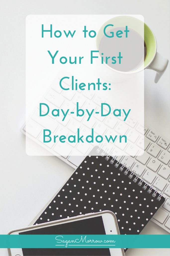 Find out how to get clients for your freelance business in this step-by-step guide! You'll get a week-long day-by-day breakdown of what tasks to do to build relationships with potential clients and turn them into paying clients. Click on over to get the freelance tips + start working with clients now!