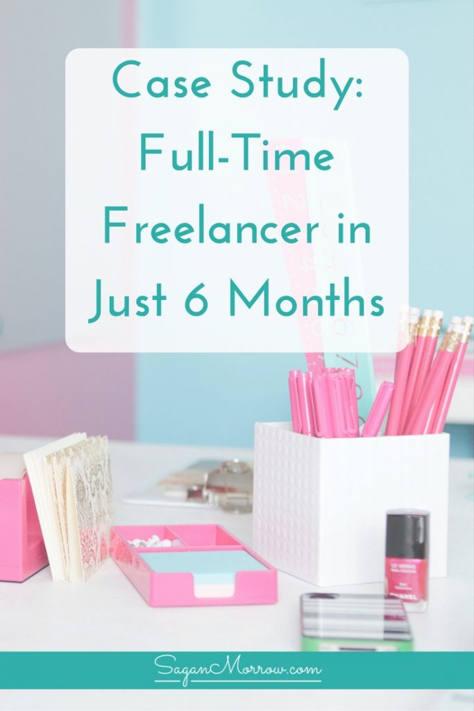 Find out how Elizabeth became a full-time freelancer -- within just 6 months! Learn what she did to make this happen, and how YOU can freelance full-time too. Click on over to get the new freelancer tips now!