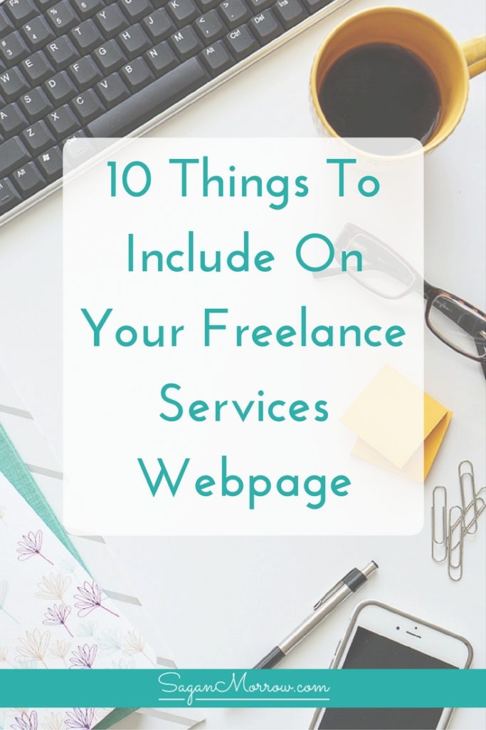 Find out 10 things to include on your freelance website in this article! If you're getting stuck with what to write on your freelance services webpage, don't worry -- this article covers all the basics of what to include, but a few extra things that make a nice touch. Click on over to get the tips (plus a free worksheet!) now.