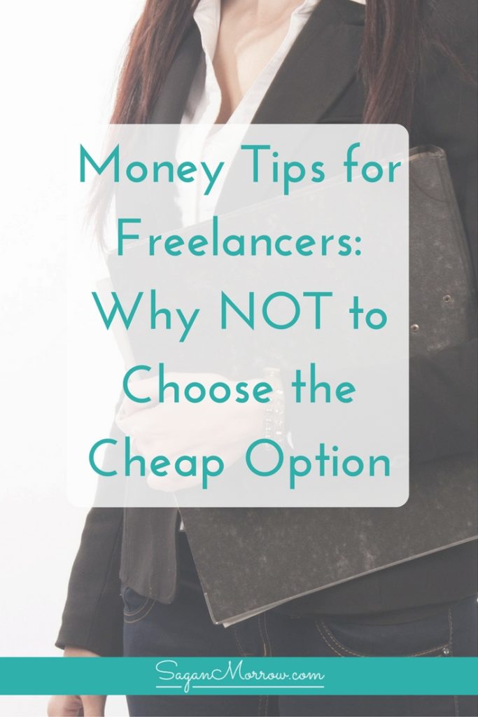 Get money tips for freelancers in this article featuring 3 steps to identifying whether or not you should make that purchase for your business. Discover why choosing the cheap or free option isn't always the best idea... and what to do instead! Click on over to get freelance business tips now.