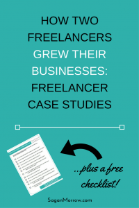 Get the behind-the-scenes scoop of what these 2 freelancers did to start and grow their freelance businesses -- click on over to read the freelancer case studies now!