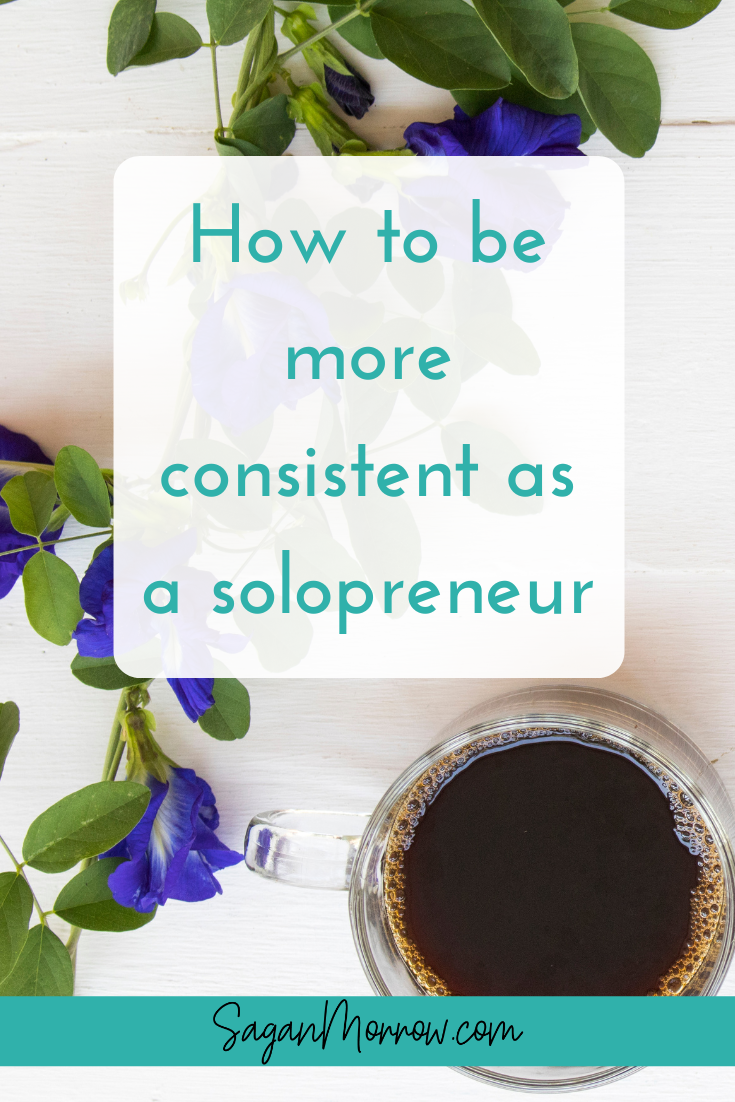 How to be more consistent as a solopreneur (3 pillars of consistency)