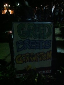 greed breeds corruption