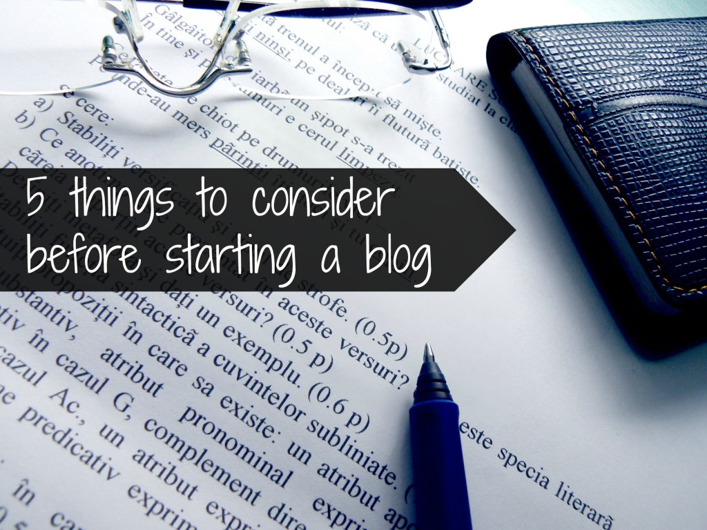 Should you start a blog?