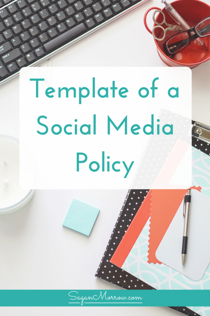 Not sure what to put in your social media policy? Use this easy template to create your own! This social media policy template will help ensure nothing slips through the cracks...