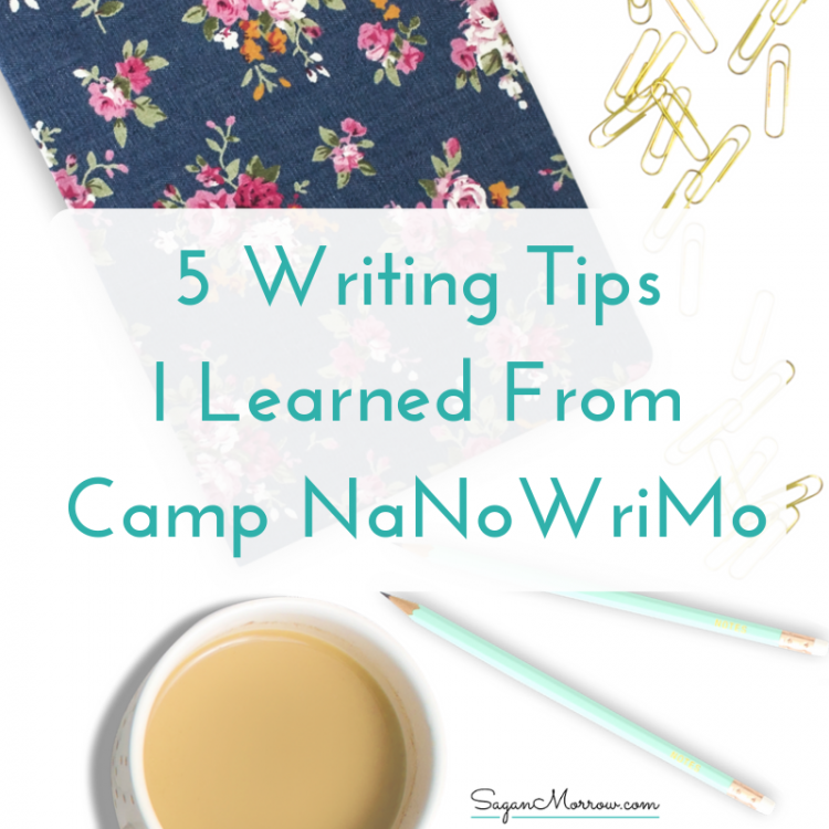 Camp NaNoWriMo writing tips