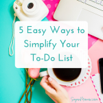 Simplify Your To-Do List