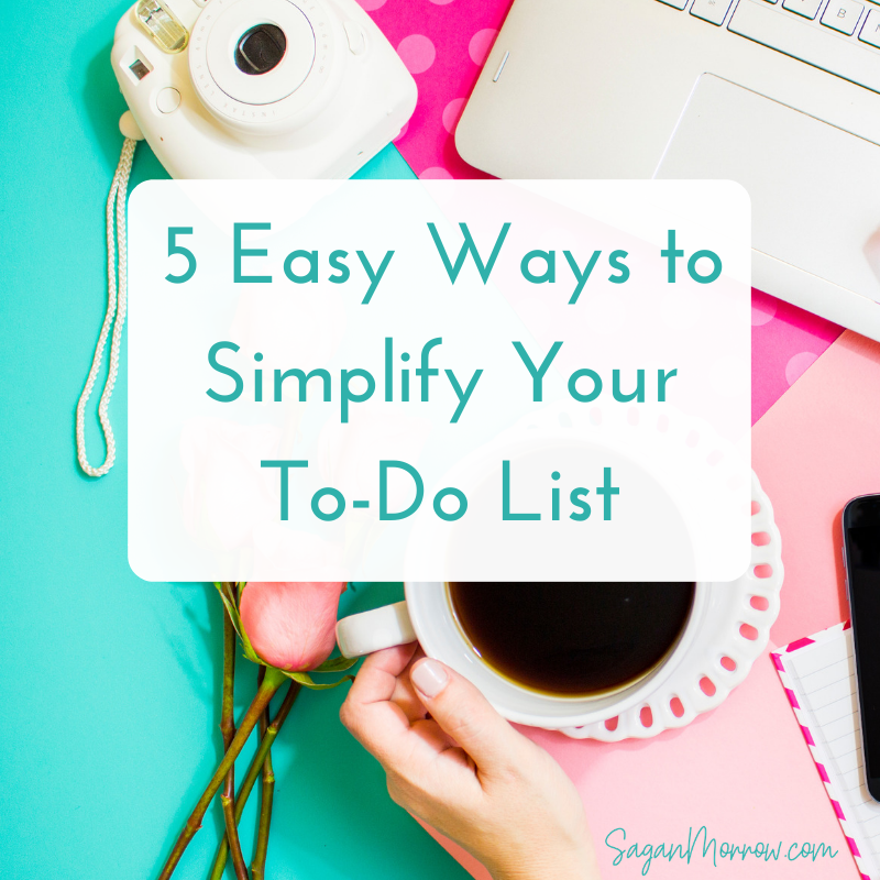 simplify to do list