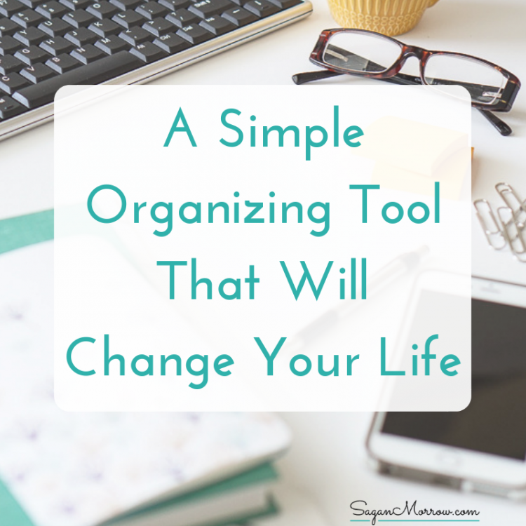 simple organizing tool