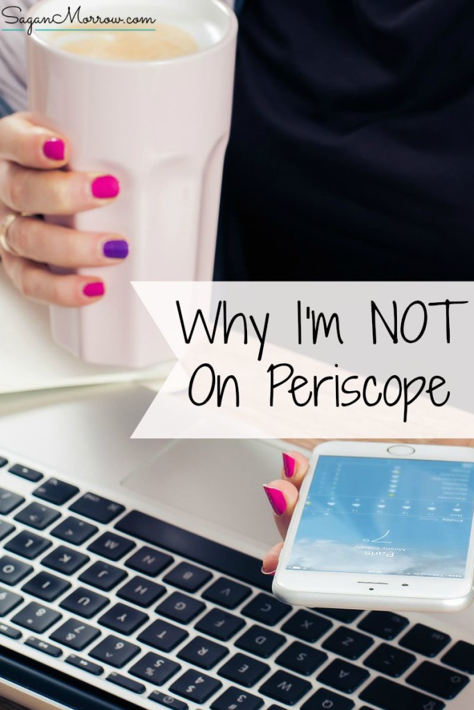 In this article, find out why, as a professional blogger & freelance social media manager, I'm NOT on Periscope... and why it might not be the right social media platform for YOU, either! 