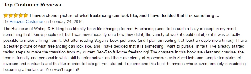 freelance business book review