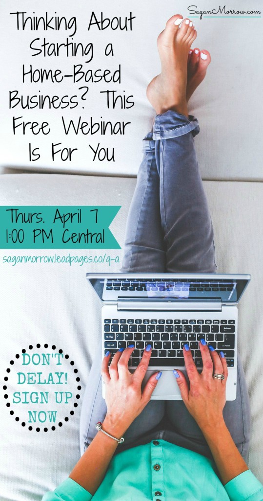 Starting a home-based business? This free Q & A webinar is for you! This fun, informal webinar will answer any questions you have about running a home-based business and being a home-based business owner or freelancer. Get some insights into home-based business ownership and the life of a freelancer in this free webinar! Click on over to sign up now.