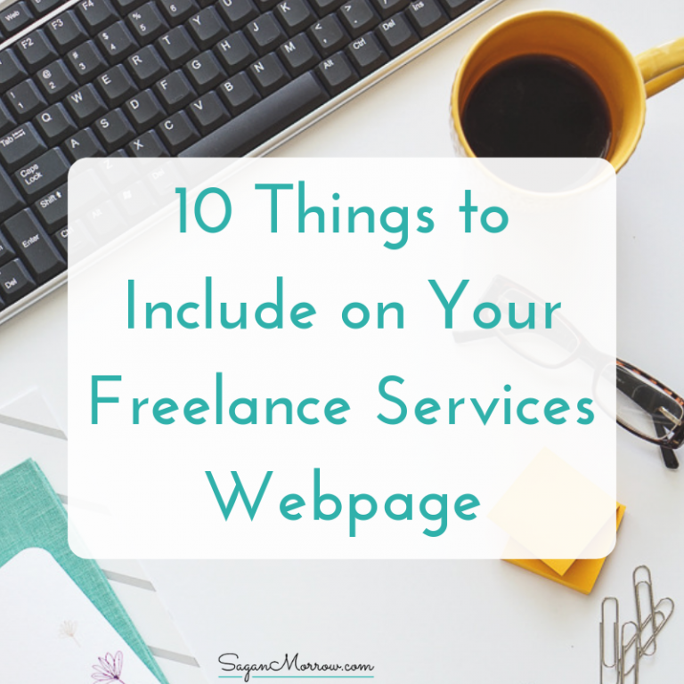 10 Things To Include On Your Freelance Services Webpage