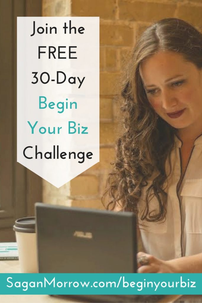 Get started with your freelance business with the FREE 30-day Begin Your Biz Challenge! You'll get daily action steps, access to a private Facebook group with prompts, opportunities to win giveaways and more! Finally start your freelance business -- click on over to find out how to sign up now