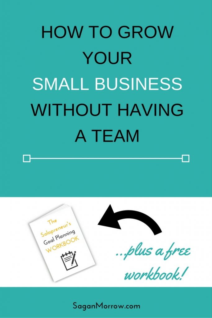 Find out how to grow your small business even if you don't have a team! You really can have a successful business without a bunch of employees. Learn how to grow your solopreneur business in this article