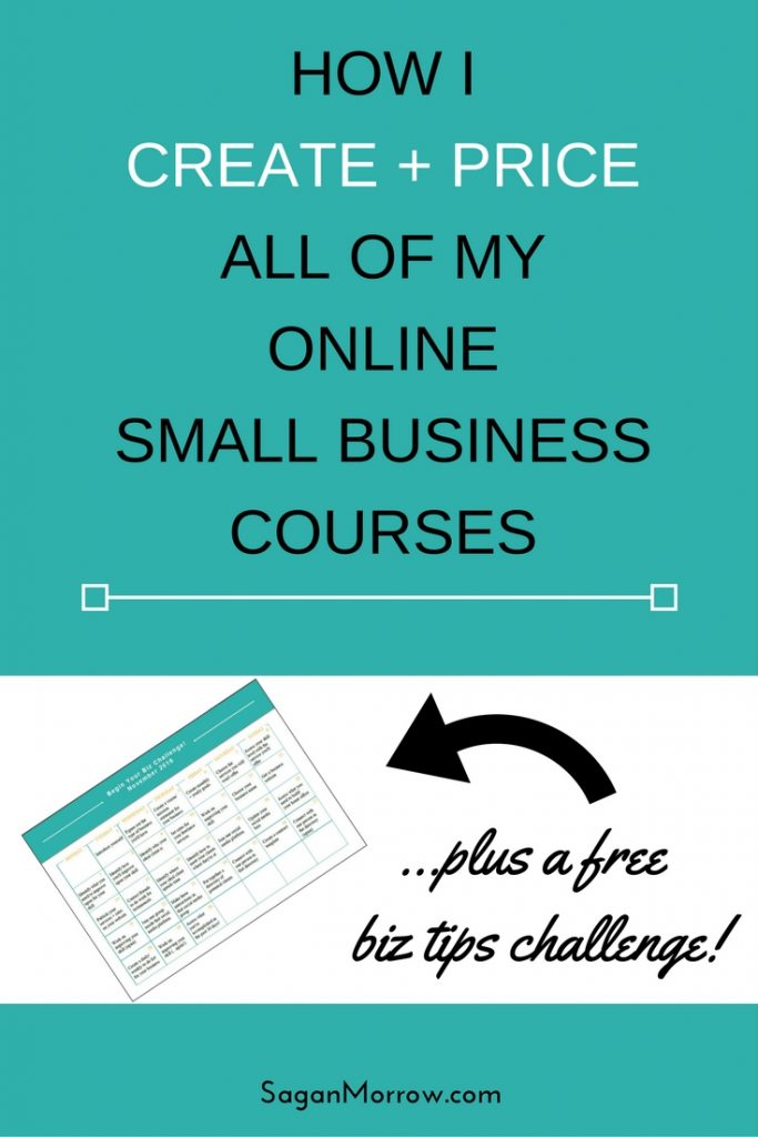 Get a behind-the-scenes look at exactly what I do to create and price each of my online small business courses -- plus get actionable tips for growing your home-based business! This article shares all the details you've ever wanted to know about creating and pricing online small business courses, and you can get access to an exclusive community of solopreneurs plus 15-minute daily action steps to take for your business as well when you click on over...