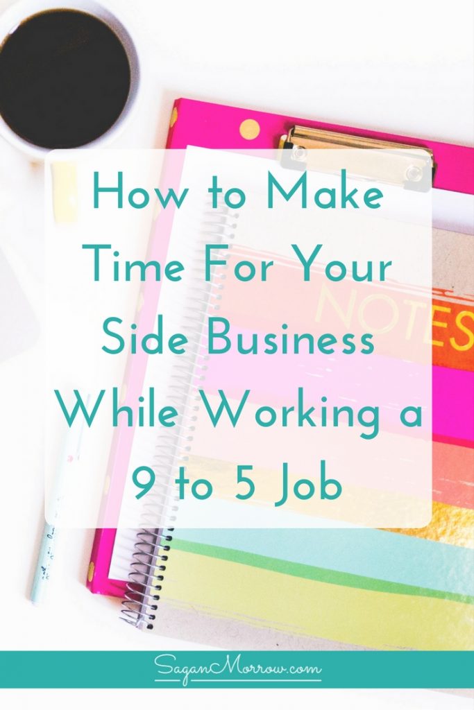 Are youworking full-time and running a small business on the side? Feeling as though you have ZERO time to make it work? Getting overwhelmed with it all? Use these 5 tips to make managing your side business that much easier... even if you have a hectic full-time job!