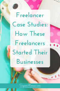 Thinking about starting a freelance business? Learn how 2 freelancers started and grew their freelance businesses with this freelancer case study! These freelancer case studies will help you see where your business could be after just a few months of freelancing...