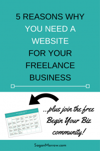 Don't want to set up a website for your freelance business? Think again! In this article, find out the 5 reasons why you need a website for your freelance business... plus what you can do to set up your website over the next few weeks and have FUN while you're at it!