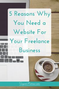 Every freelancer needs their own website! Directing potential clients to social media accounts simply won't do. Click on over to find out 5 reasons why you need a website for your freelance business, plus how we can make it happen together in the FREE Begin Your Biz Challenge community group...
