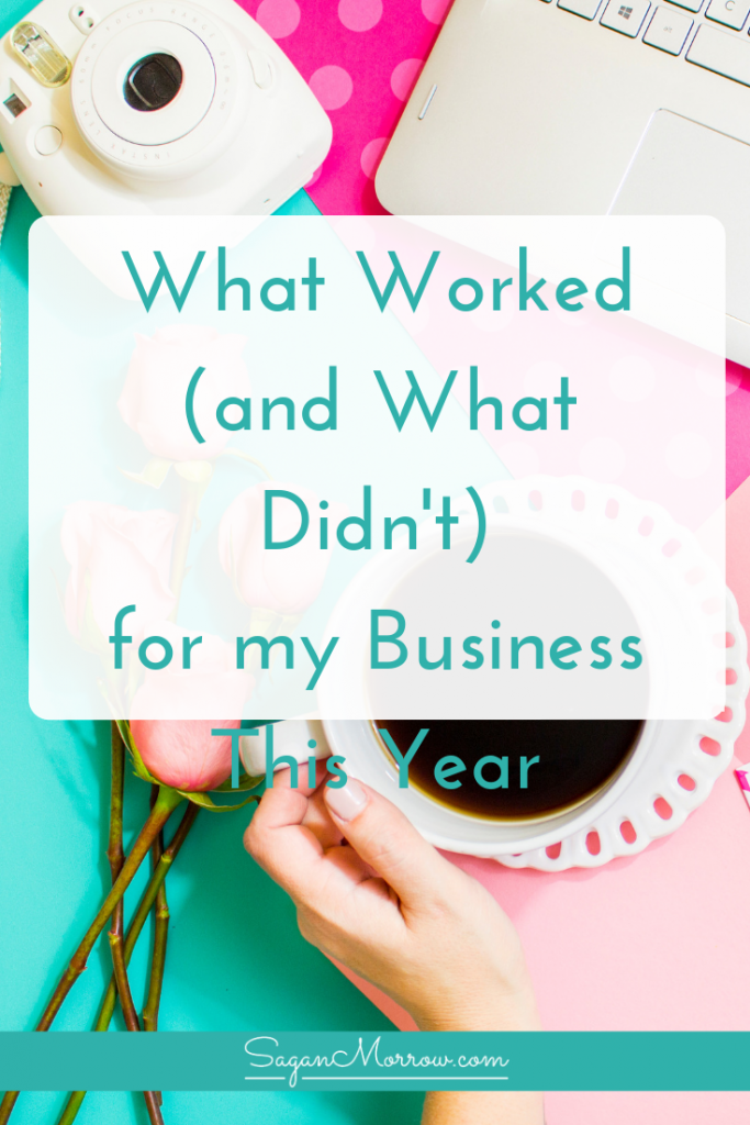 Find out what worked for my business over the past year... and what I tried that DIDN'T work! This article shares lessons learned from business mistakes and my plans for the upcoming year...