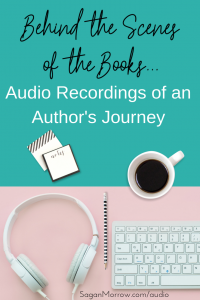 audio recordings of an author journey