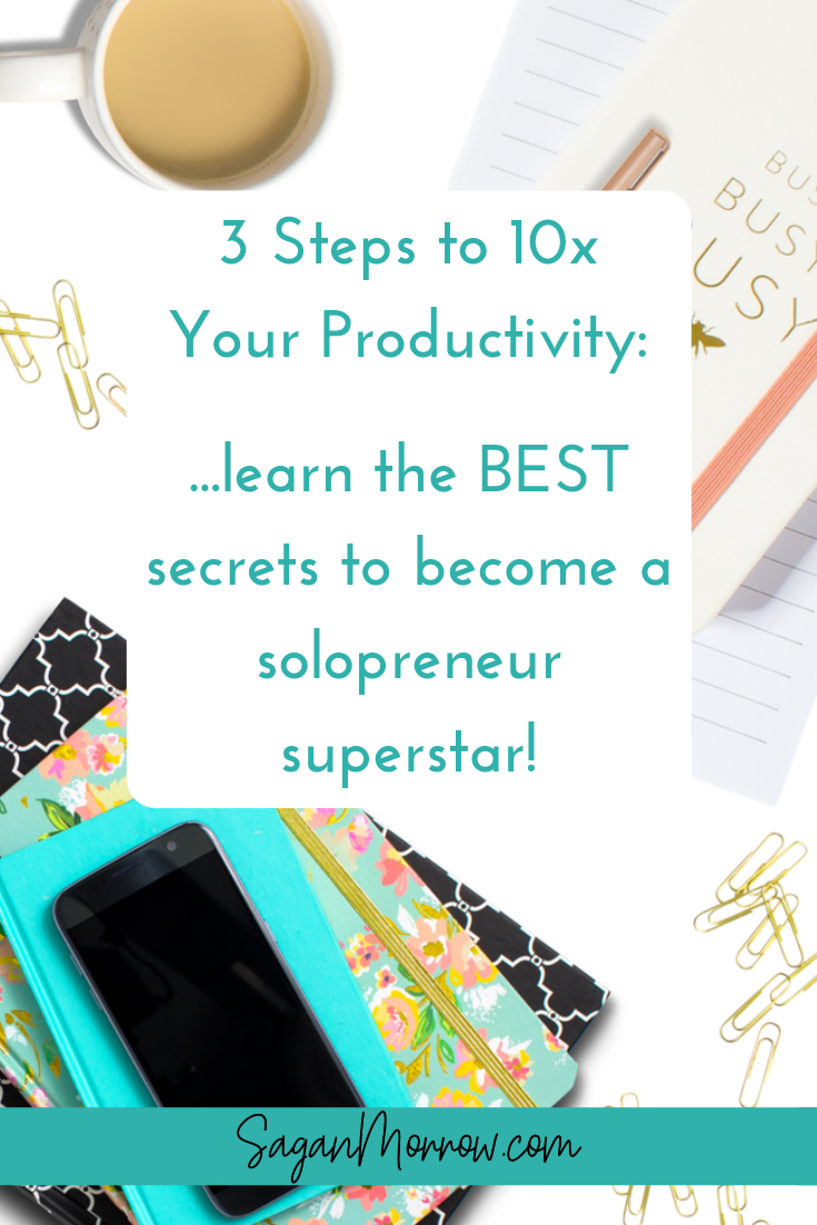 How to be a successful solopreneur: learn 3 steps to 10x your productivity and become a solopreneur superstar with proven methods that get real results... no matter what industry you're in! Save your spot now and unlock the secrets of successful solopreneurs...