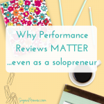 Why performance reviews matter—even as a solopreneur