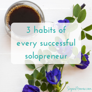 habits of a successful solopreneur