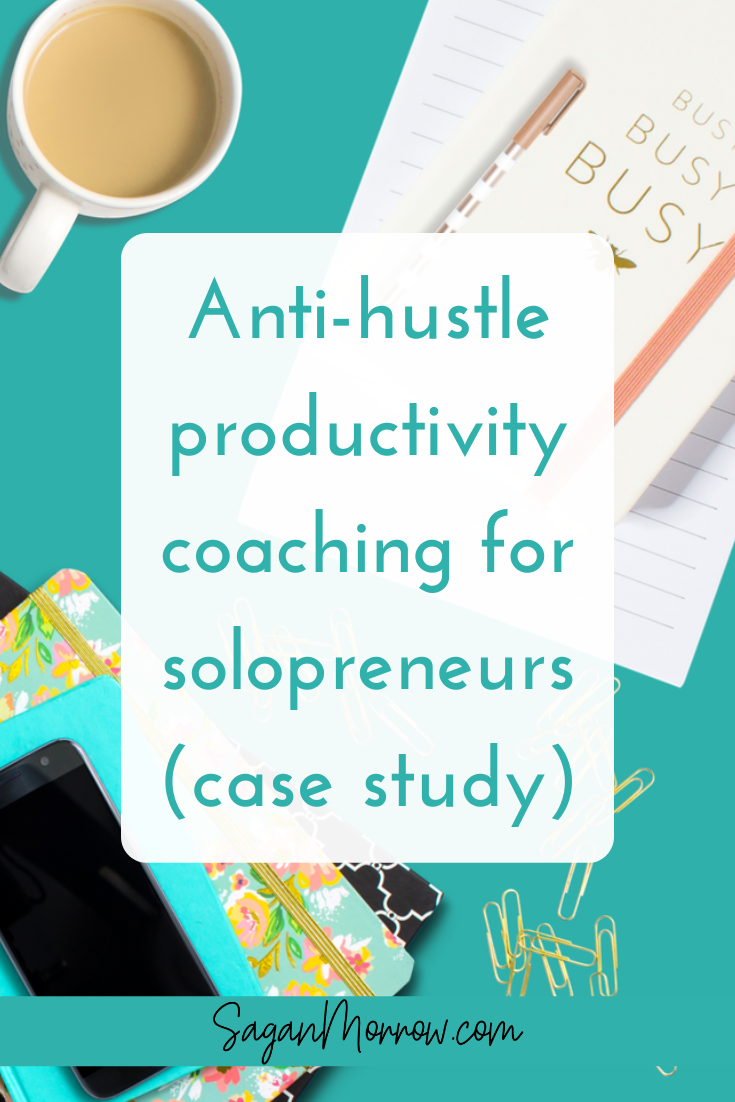Productivity coaching for solopreneurs (case study)