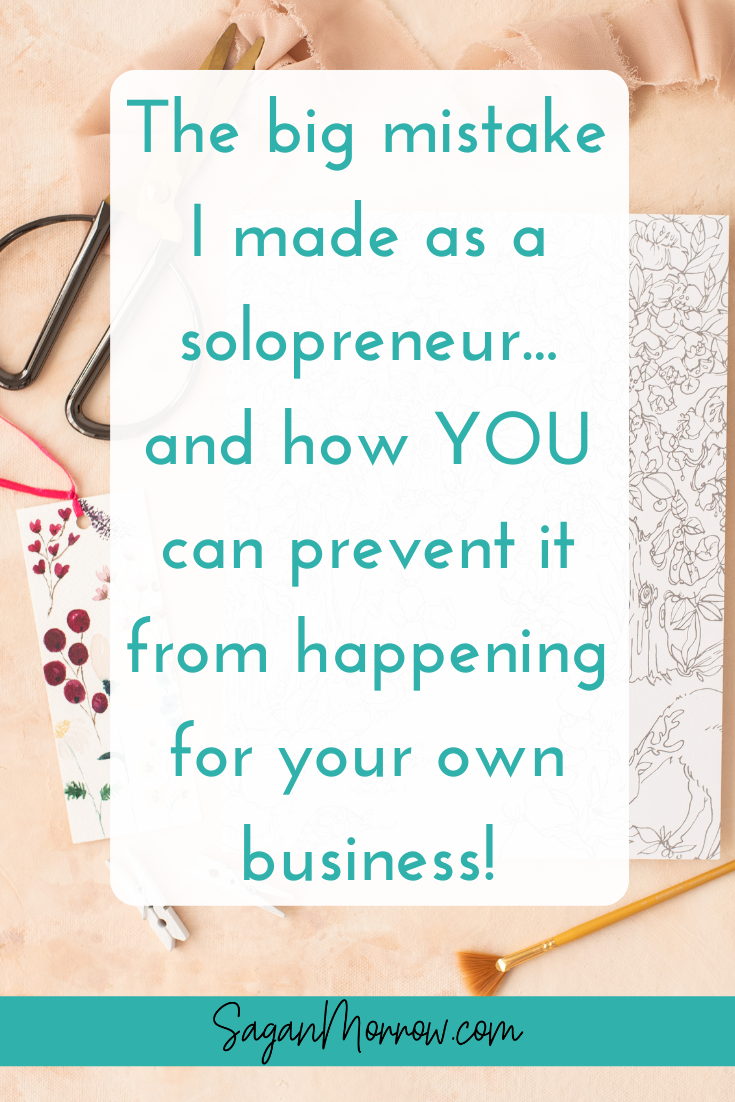 The big mistake I made with my solopreneur business