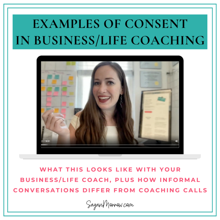 examples of consent in business and life coaching