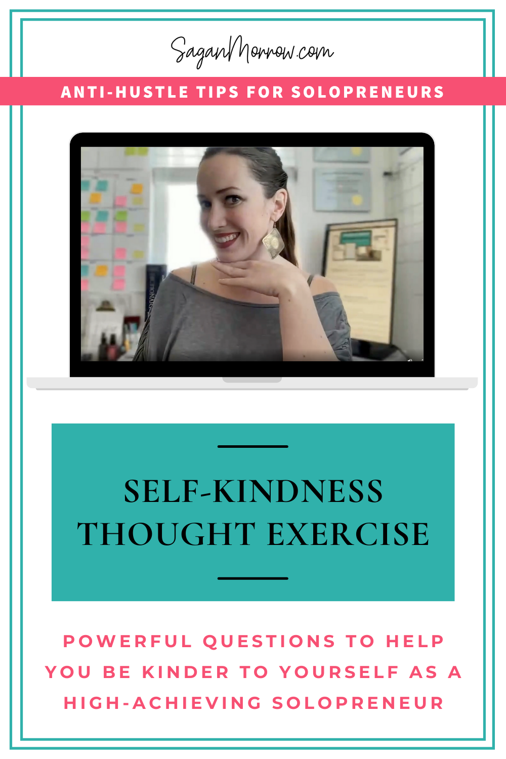 self kindness thought exercise for high-achieving solopreneurs