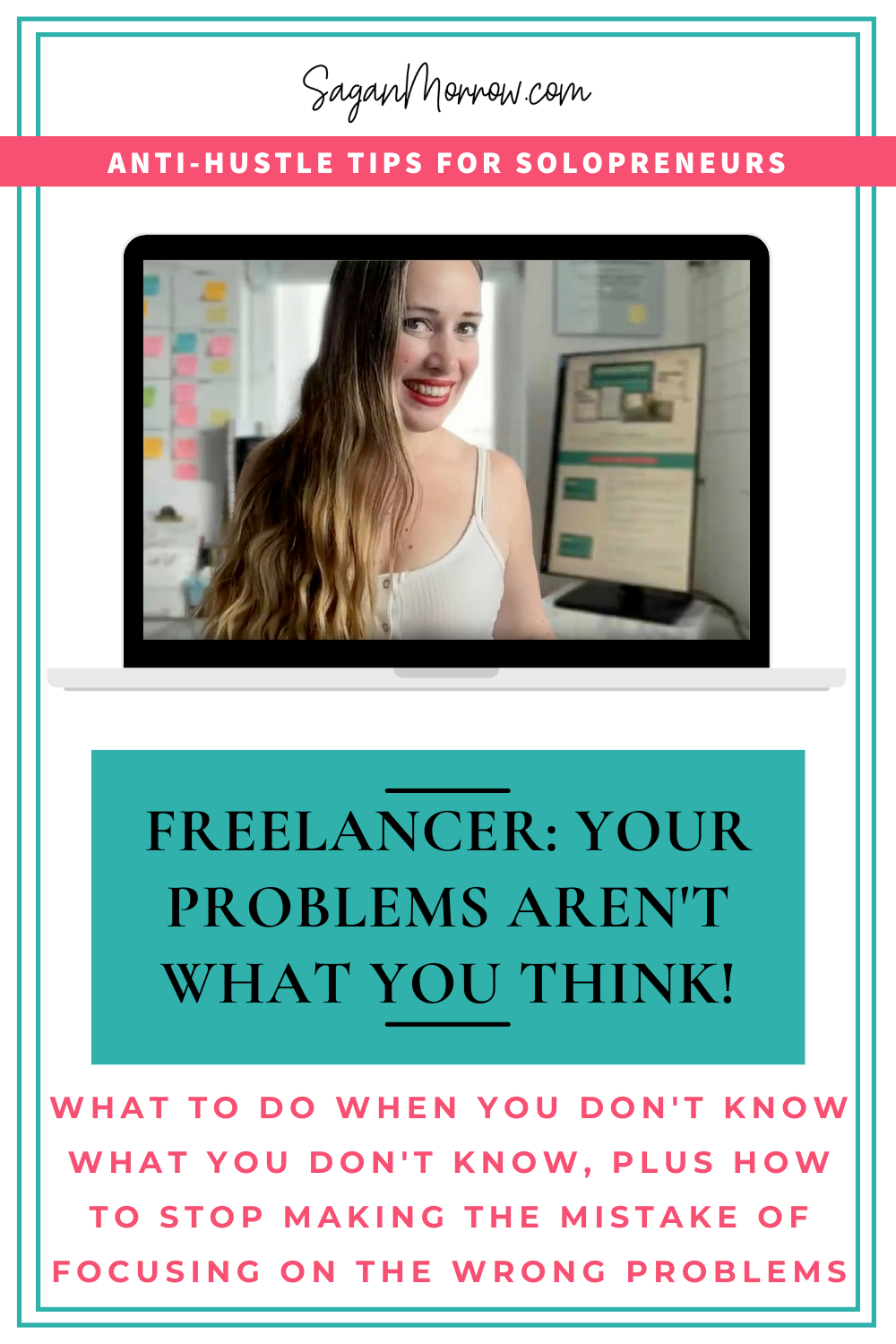 Freelancing mistakes - what to do when you don't know what you don't know... One of the things that often comes up for freelancers and other business owners is this whole question of, "What if I don't even know what I don't know? How can I overcome my business problems and my business struggles if there is something going on that I can't even see?"

A common freelancing mistake is that most freelancers accidentally focus on the WRONG problems in business, because *they don't know what they don't know*, and they don't realize that they're focusing on the wrong thing...

So what can you do to fix this? In this video, let's address what to do when you do not know what you don't know — so that you stop struggling and start succeeding as a freelancer!