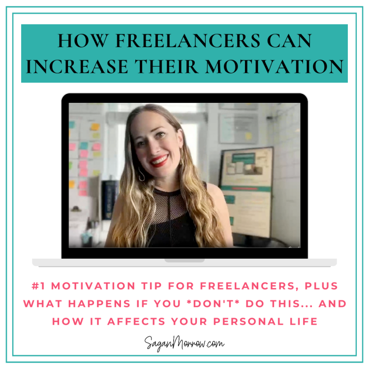 Motivation for freelancers: #1 Tip for how to stay motivated in your freelance business