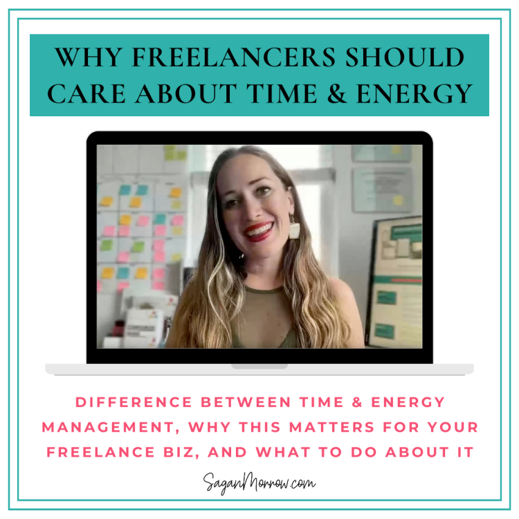 Time management vs energy management for freelancers