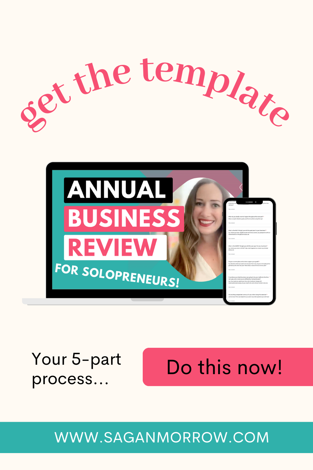 solopreneur annual business review template