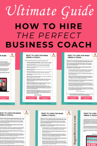 Ultimate guide for how to hire the perfect business coach