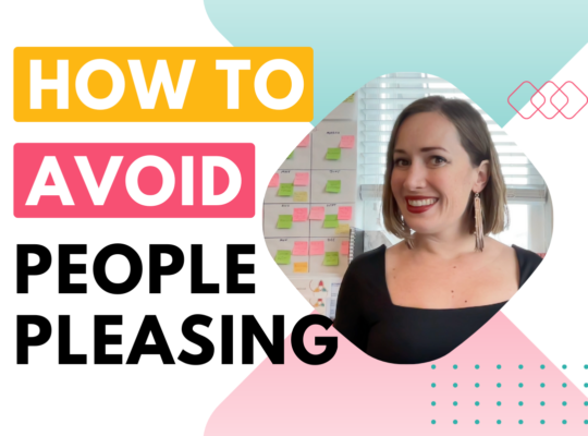 how to avoid people pleasing