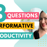 What is performative productivity?