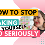 How to take your work seriously but not yourself