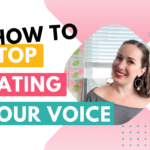 How to get over not liking the sound of your voice or how you look in the mirror