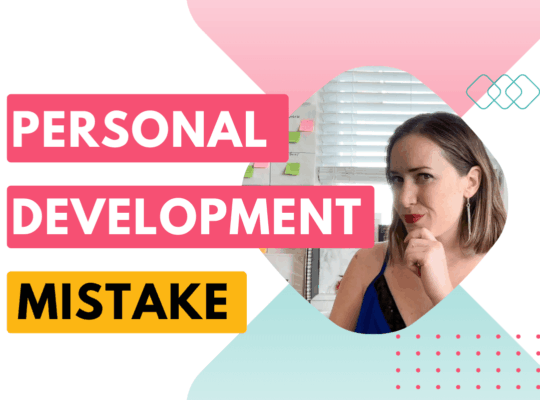 personal development mistake