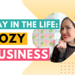 What does a day in the life of a cozy business owner look like?