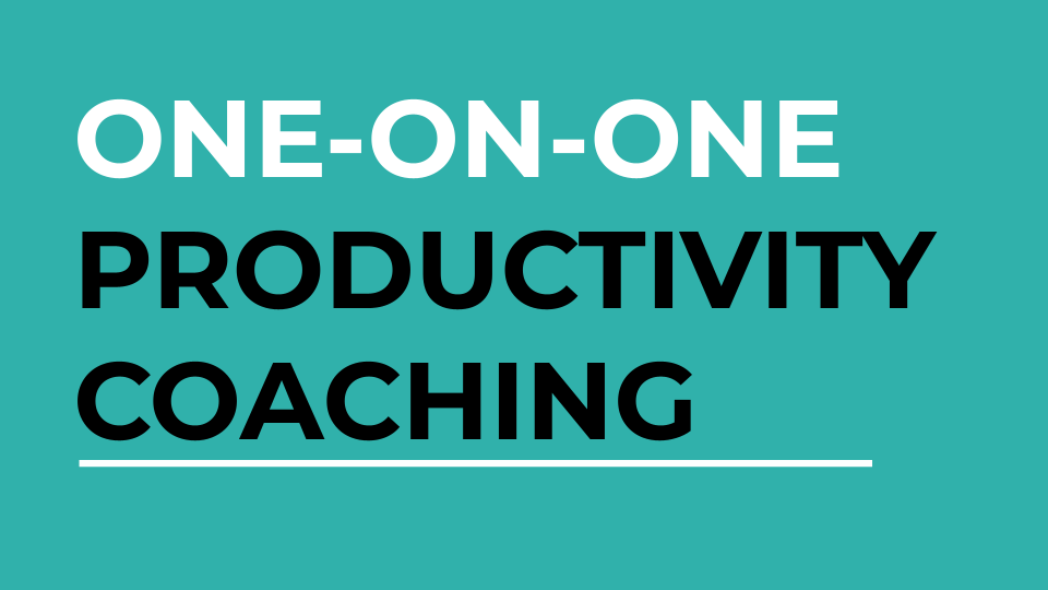 productivity coaching