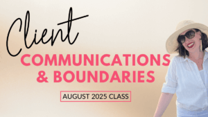 client communications and boundaries class